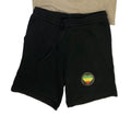 Rasta Heart Circle Shorts